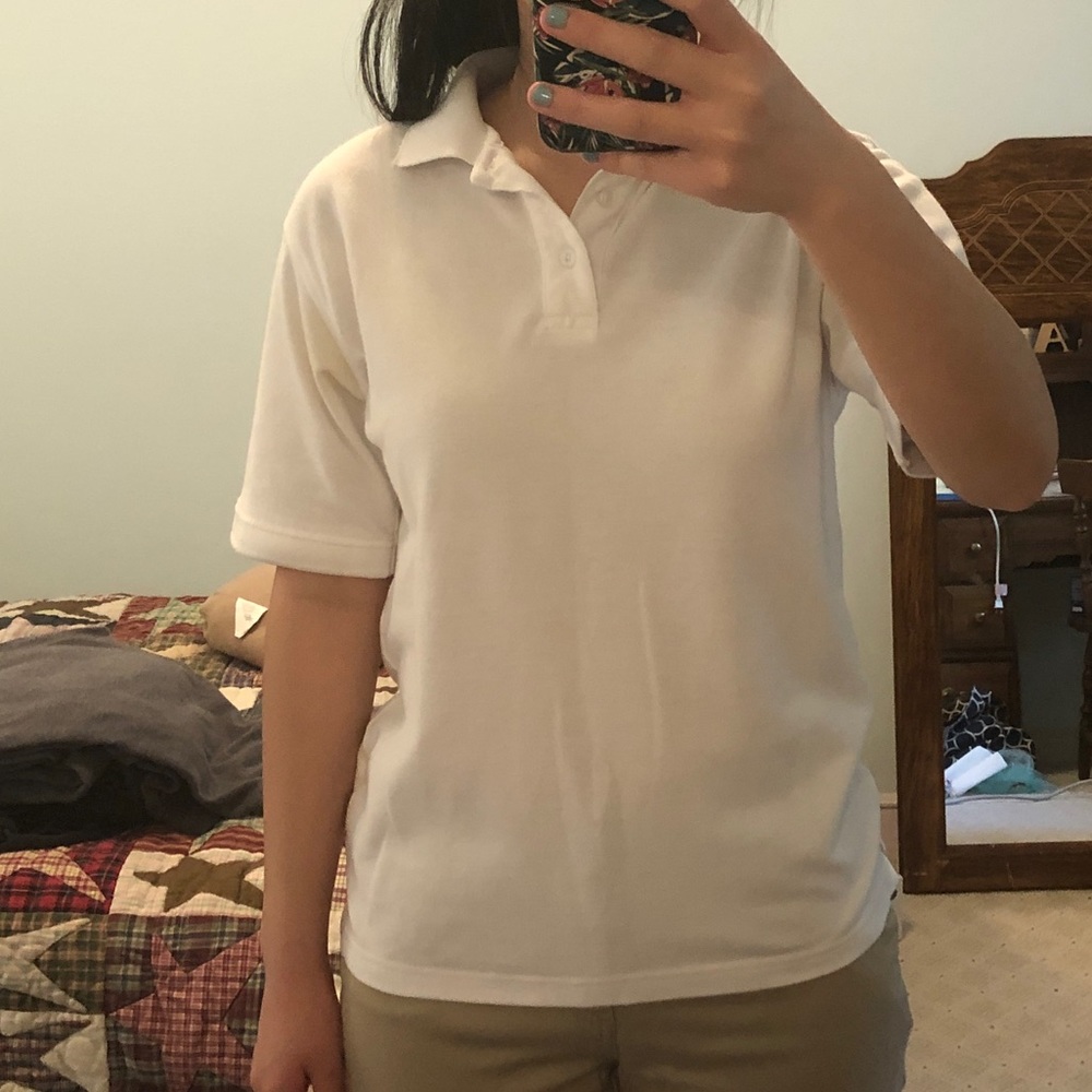 White Polo Shirt